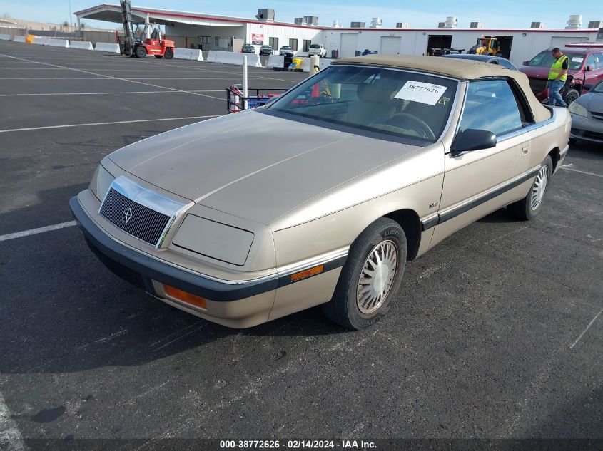 1992 Chrysler Lebaron Lx VIN: 1C3XU5531NF175787 Lot: 38772626