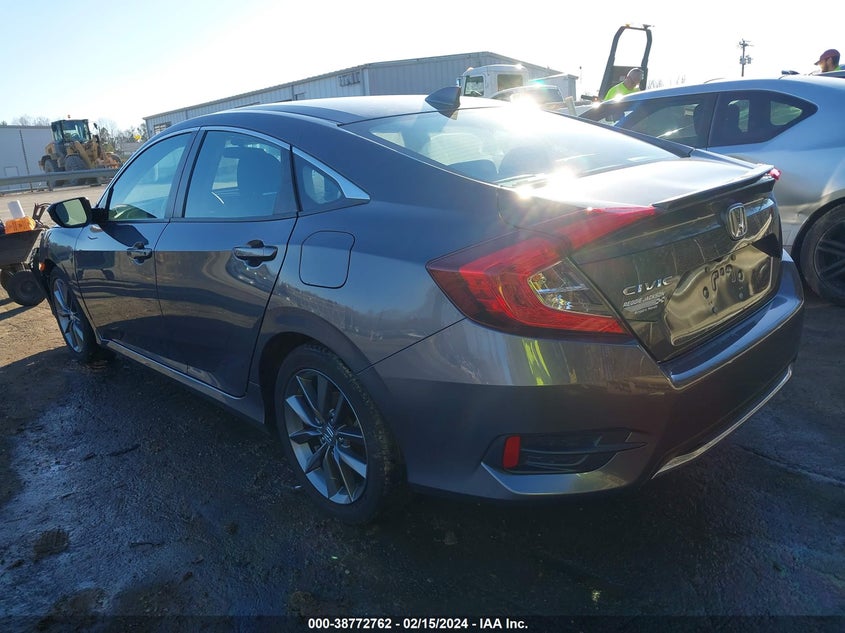 VIN 2HGFC1F30KH651296 2019 HONDA CIVIC EX