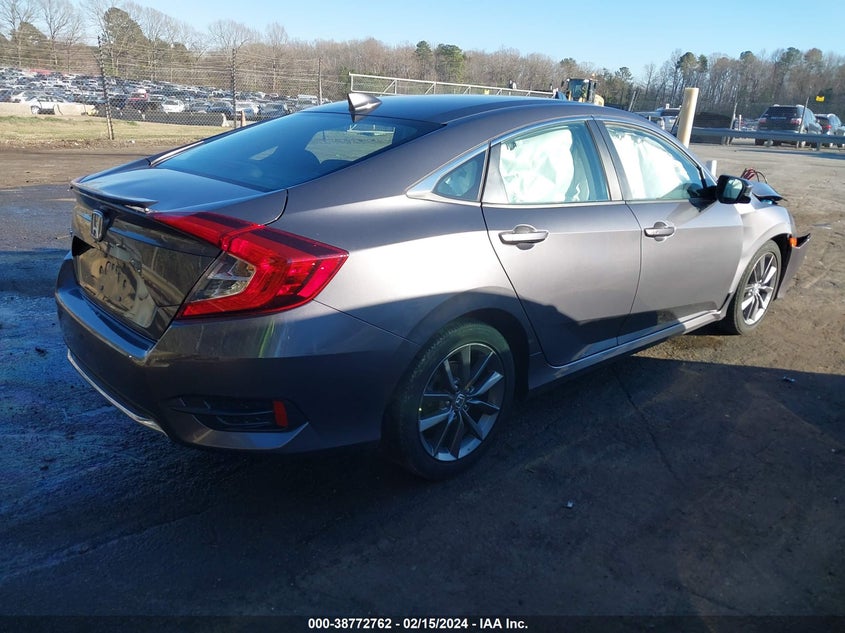 VIN 2HGFC1F30KH651296 2019 HONDA CIVIC EX