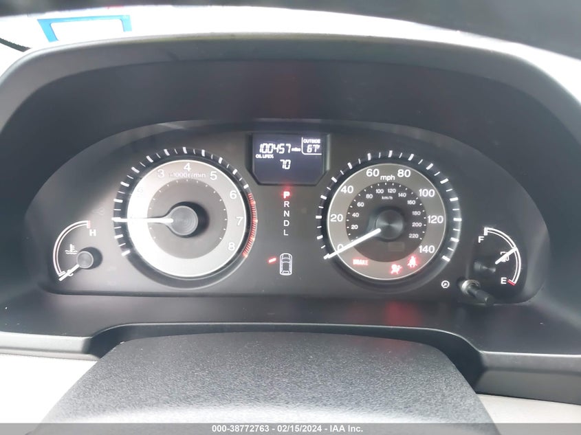 VIN 5FNRL5H68HB011197 2017 HONDA ODYSSEY EX-L