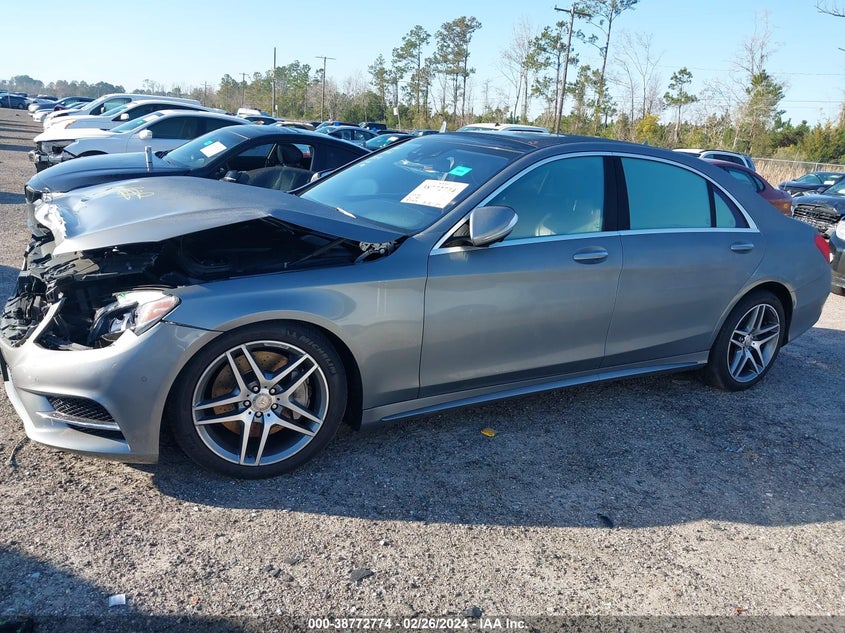 2015 MERCEDES-BENZ S 550 4MATIC WDDUG8FB9FA185100