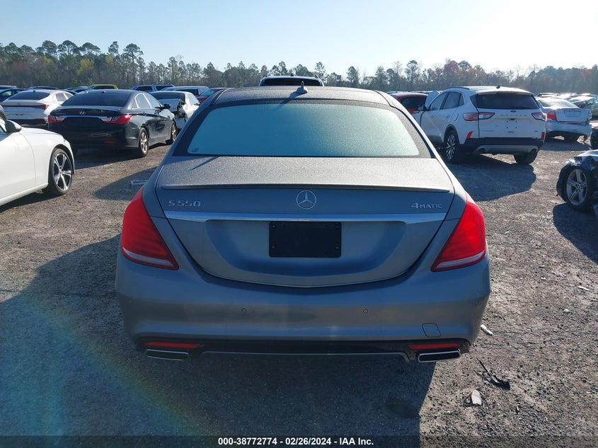 2015 MERCEDES-BENZ S 550 4MATIC WDDUG8FB9FA185100