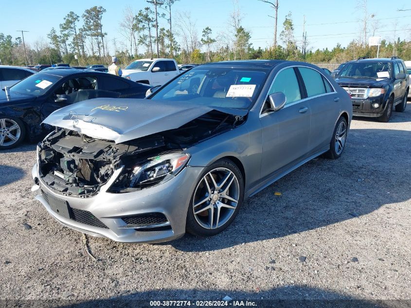 2015 MERCEDES-BENZ S 550 4MATIC WDDUG8FB9FA185100