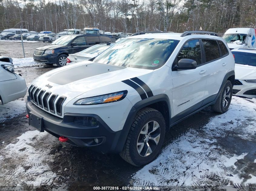 2017 Jeep Cherokee Trailhawk 4X4 VIN: 1C4PJMBS1HW510691 Lot: 38772816