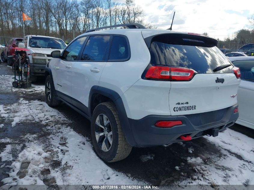 2017 Jeep Cherokee Trailhawk 4X4 VIN: 1C4PJMBS1HW510691 Lot: 38772816