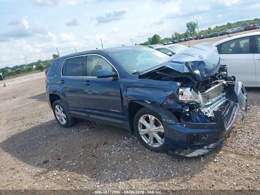 2017 GMC Terrain Sle-1 VIN: 2GKALMEK6H6208646 Lot: 38772990