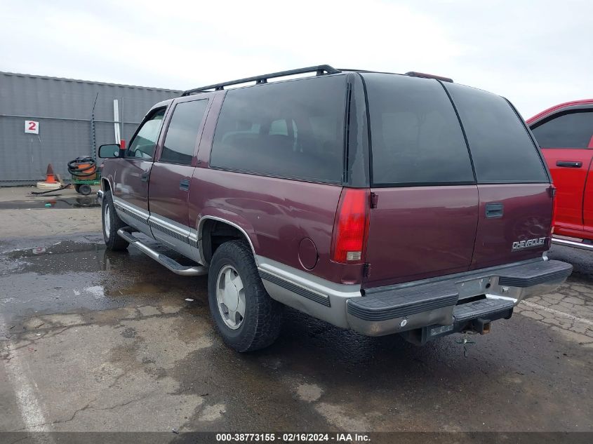 1997 Chevrolet Suburban K1500 VIN: 3GNFK16R8VG183268 Lot: 38773155