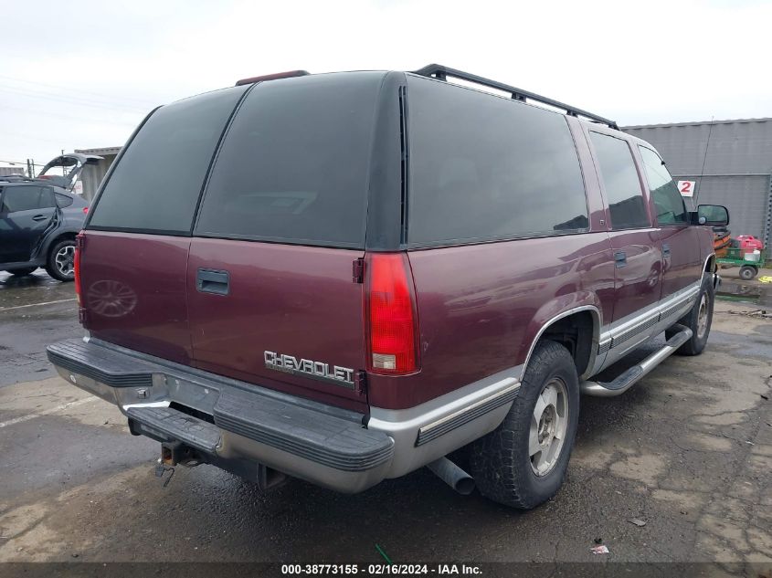 1997 Chevrolet Suburban K1500 VIN: 3GNFK16R8VG183268 Lot: 38773155