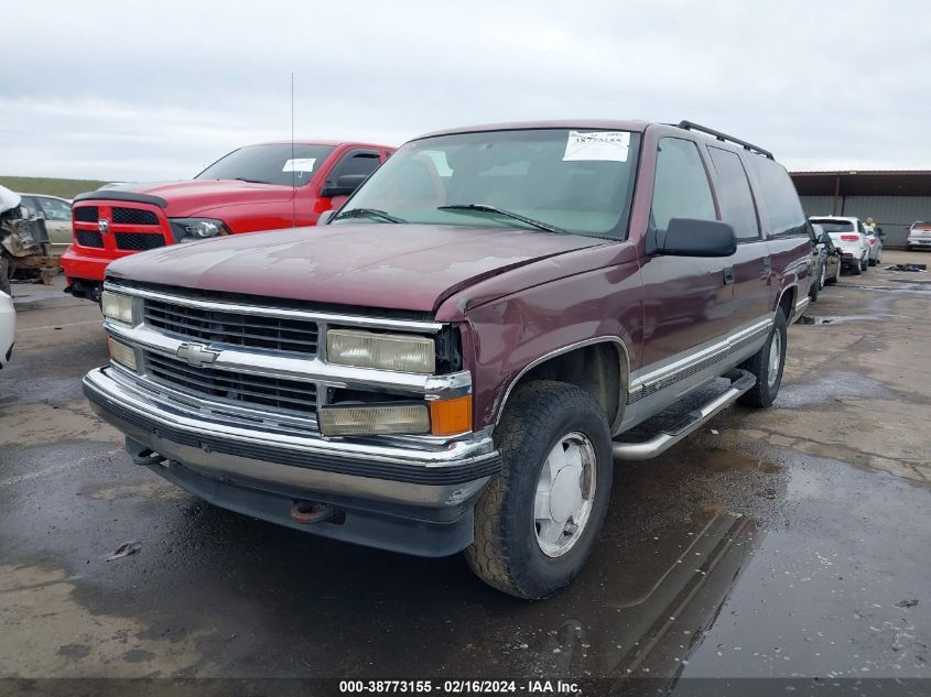 1997 Chevrolet Suburban K1500 VIN: 3GNFK16R8VG183268 Lot: 38773155