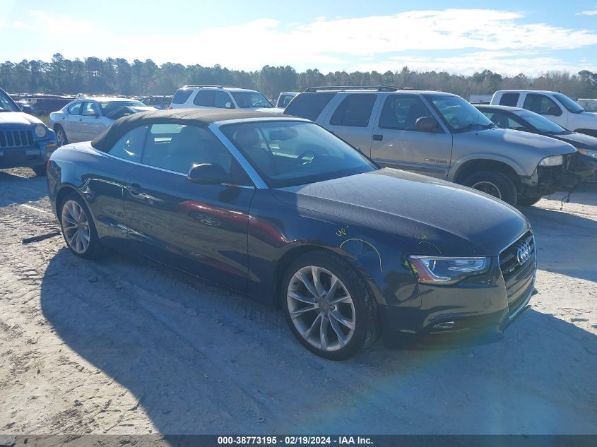 2013 Audi A5 2.0T Premium VIN: WAULFAFH9DN005041 Lot: 38773195