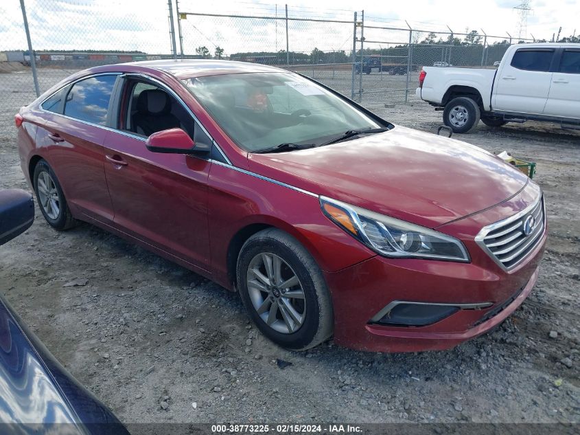 2016 Hyundai Sonata VIN: 5NPE24AF3GH407401 Lot: 38773225