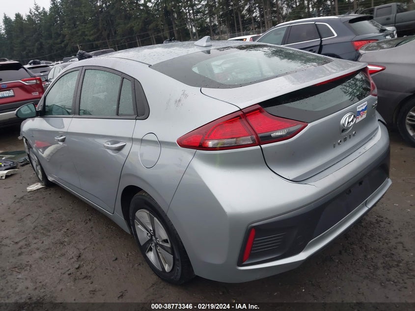 2020 Hyundai Ioniq Hybrid Blue VIN: KMHC65LC4LU235492 Lot: 38773346