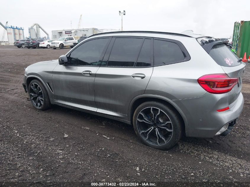 2020 BMW X3 M Competition VIN: 5YMTS0C0XLLA57628 Lot: 38773432