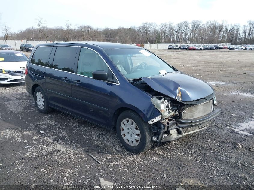 2008 Honda Odyssey Lx VIN: 5FNRL382X8B106751 Lot: 38773485