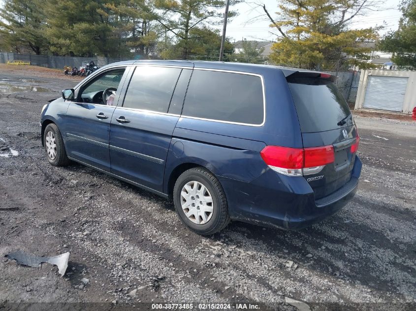 2008 Honda Odyssey Lx VIN: 5FNRL382X8B106751 Lot: 38773485