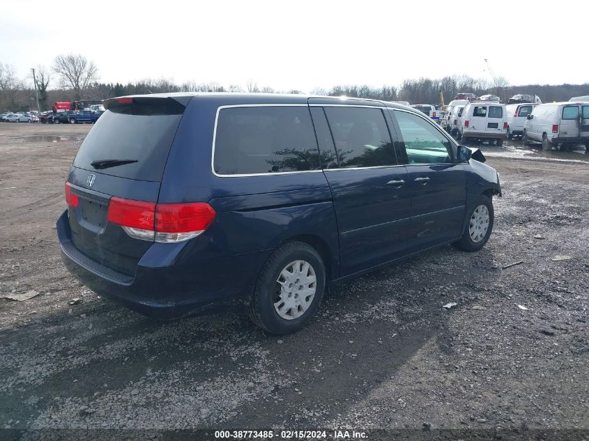 2008 Honda Odyssey Lx VIN: 5FNRL382X8B106751 Lot: 38773485