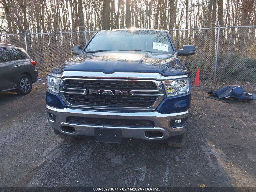 2023 Ram 1500 Big Horn 4X4 5'7 Box VIN: 1C6SRFFT2PN581203 Lot: 38773671