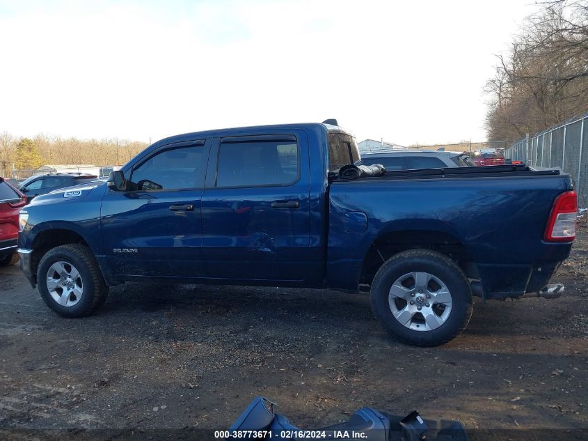 2023 Ram 1500 Big Horn 4X4 5'7 Box VIN: 1C6SRFFT2PN581203 Lot: 38773671