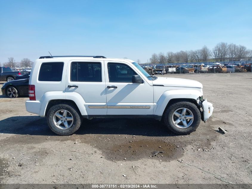 2009 Jeep Liberty Limited Edition VIN: 1J8GN58K89W554652 Lot: 38773751