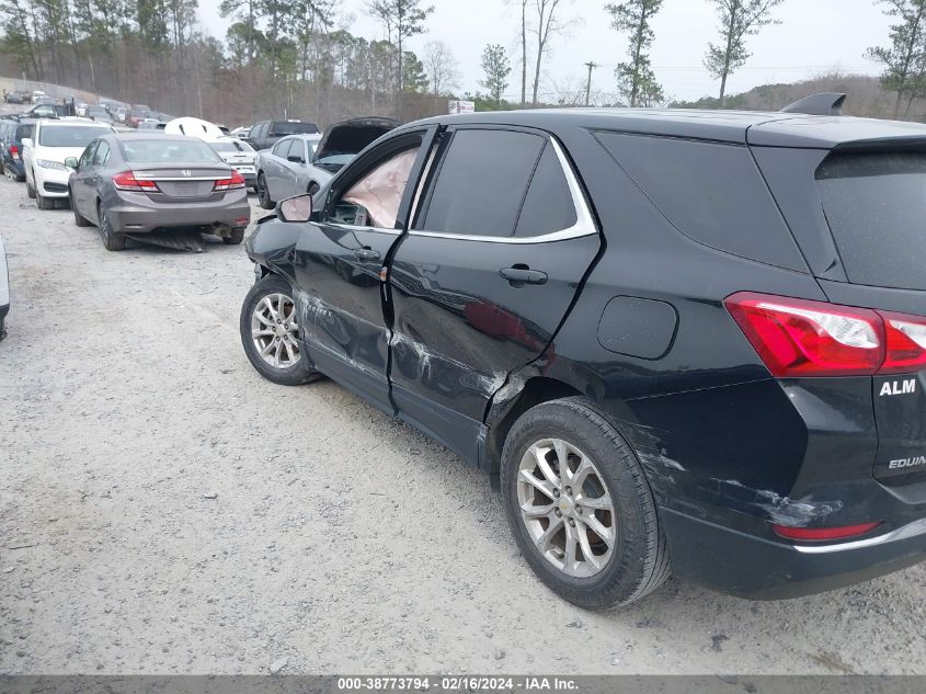 2020 Chevrolet Equinox Fwd Lt 1.5L Turbo VIN: 2GNAXKEV5L6231205 Lot: 38773794