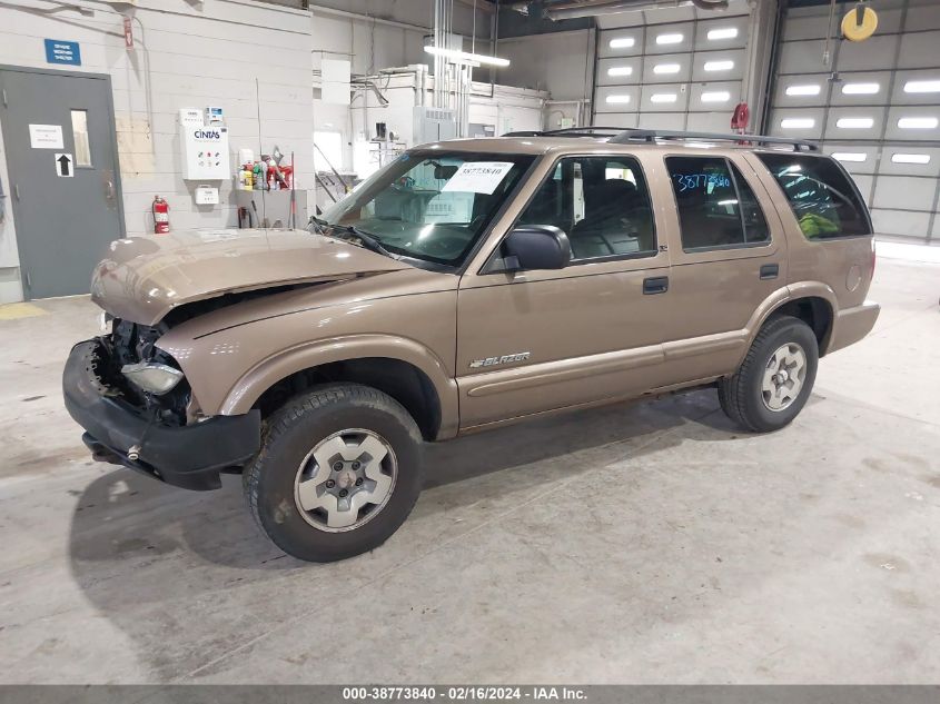 2003 Chevrolet Blazer VIN: 1GNDT13X53K146224 Lot: 38773840