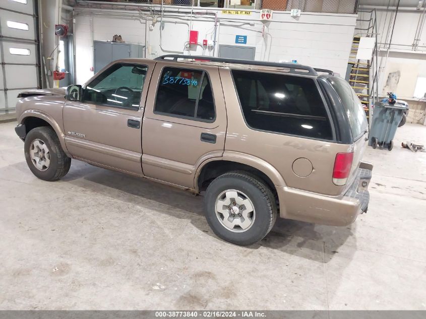 2003 Chevrolet Blazer VIN: 1GNDT13X53K146224 Lot: 38773840