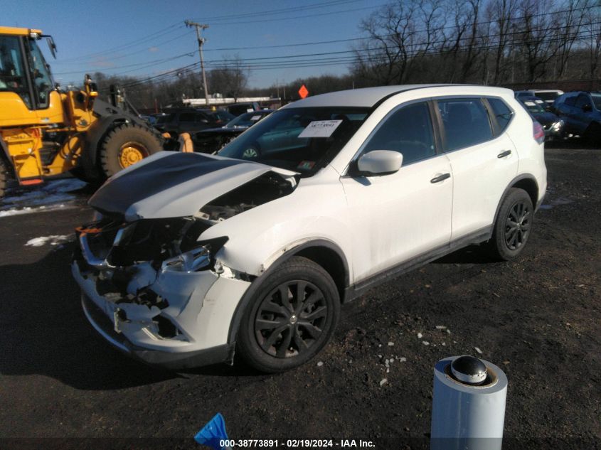 2016 Nissan Rogue S VIN: KNMAT2MV5GP670058 Lot: 38773891