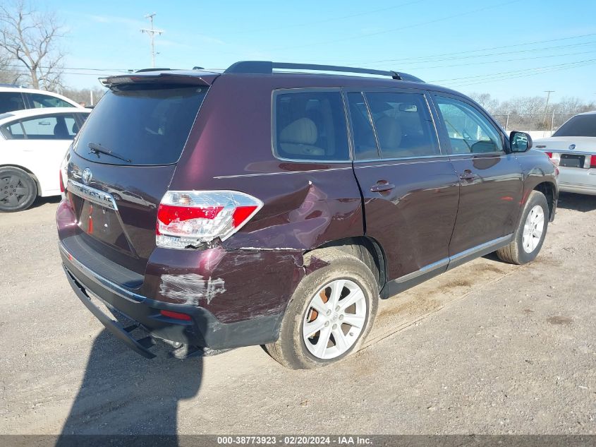 2012 Toyota Highlander Se V6 VIN: 5TDZK3EH0CS060959 Lot: 38773923