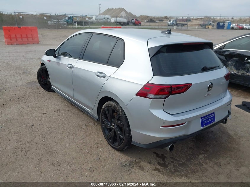 VIN WVWS87CD6NW221115 2022 VOLKSWAGEN GOLF GTI 2.0T SE