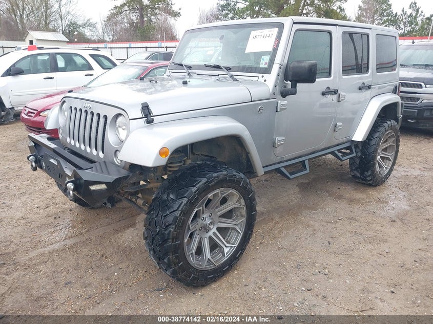 2017 JEEP WRANGLER UNLIMITED SPORT 4X4 - 1C4HJWDG2HL546657