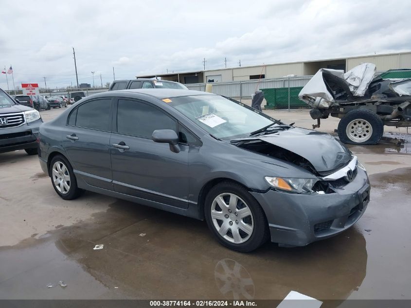 2009 Honda Civic Lx VIN: 2HGFA16599H369417 Lot: 38774164