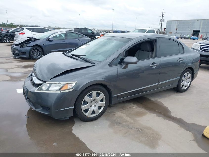 2009 Honda Civic Lx VIN: 2HGFA16599H369417 Lot: 38774164