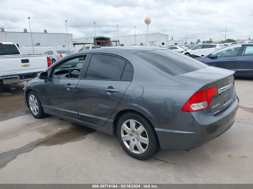 2009 Honda Civic Lx VIN: 2HGFA16599H369417 Lot: 38774164