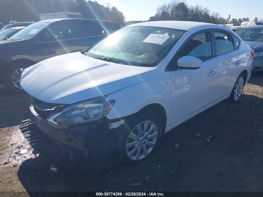 VIN 3N1AB7AP9KY268947 2019 NISSAN SENTRA S/SV/SR/SL