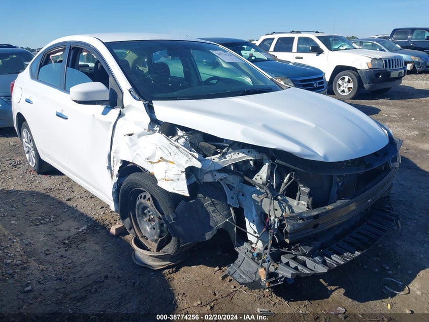 VIN 3N1AB7AP9KY268947 2019 NISSAN SENTRA S/SV/SR/SL