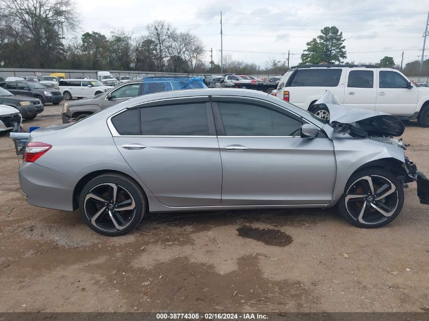 2017 Honda Accord Lx VIN: 1HGCR2F34HA178100 Lot: 38774305