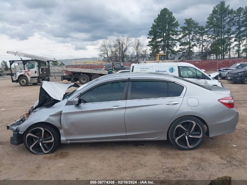 2017 Honda Accord Lx VIN: 1HGCR2F34HA178100 Lot: 38774305