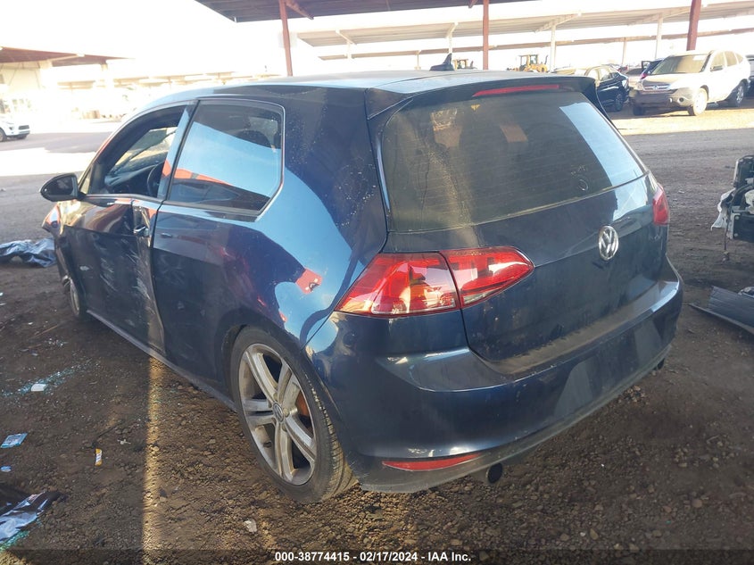 2016 VOLKSWAGEN GOLF GTI S/SE - 3VWYT7AU7GM024837