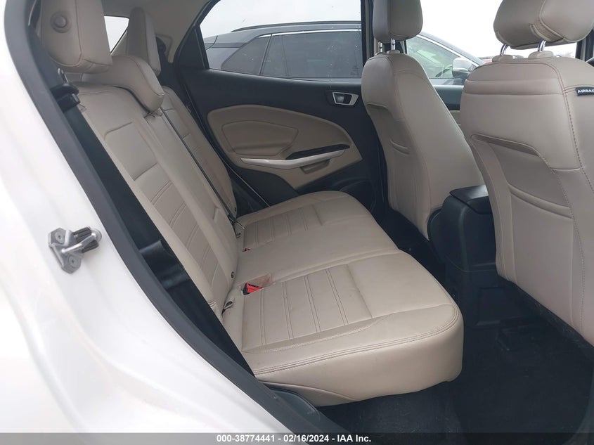 VIN MAJ3S2KE7KC297397 2019 FORD ECOSPORT TITANIUM