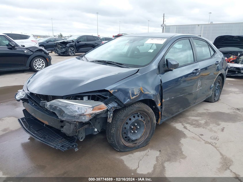 VIN 2T1BURHE5HC837104 2017 TOYOTA COROLLA LE