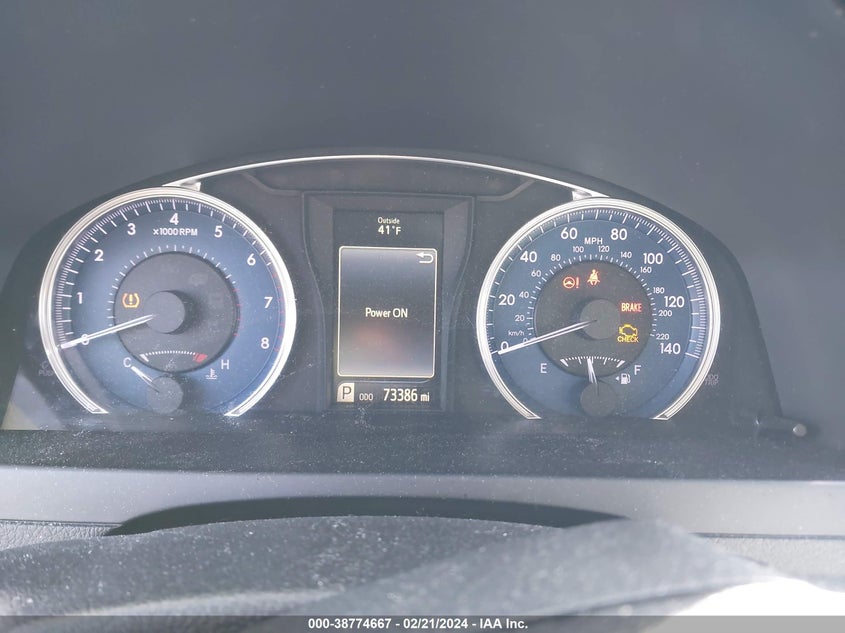 2015 TOYOTA CAMRY XLE - 4T1BF1FK8FU950495