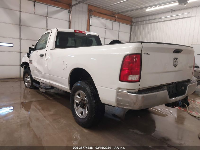 2017 Ram 2500 Tradesman Regular Cab 4X4 8' Box VIN: 3C6MR5AJ9HG598373 Lot: 38774688