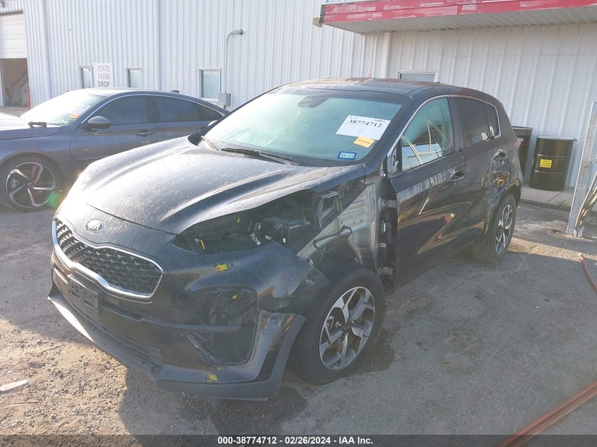VIN KNDPM3AC9N7978086 2022 KIA SPORTAGE LX