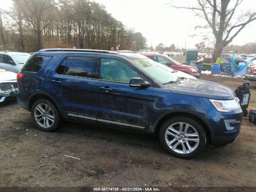 2016 Ford Explorer Xlt VIN: 1FM5K8D89GGC28882 Lot: 38774788