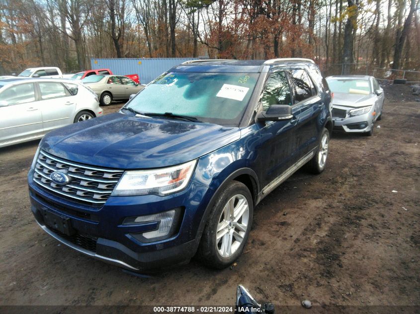 2016 Ford Explorer Xlt VIN: 1FM5K8D89GGC28882 Lot: 38774788