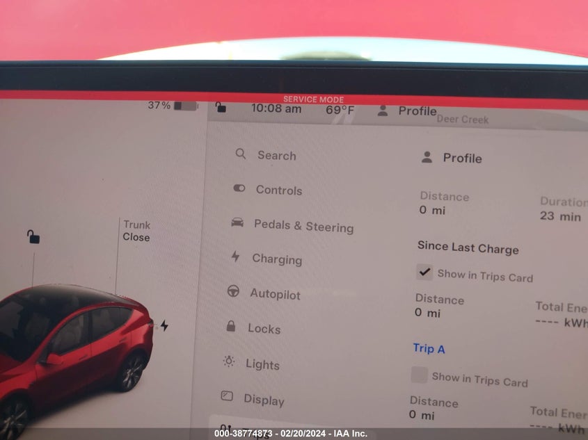 VIN 5YJYGDEE1MF240787 2021 TESLA MODEL Y LONG RANGE DUAL MOTOR ALL-WHEEL DRIVE