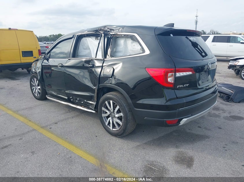 VIN 5FNYF5H50LB014209 2020 HONDA PILOT 2WD EX-L