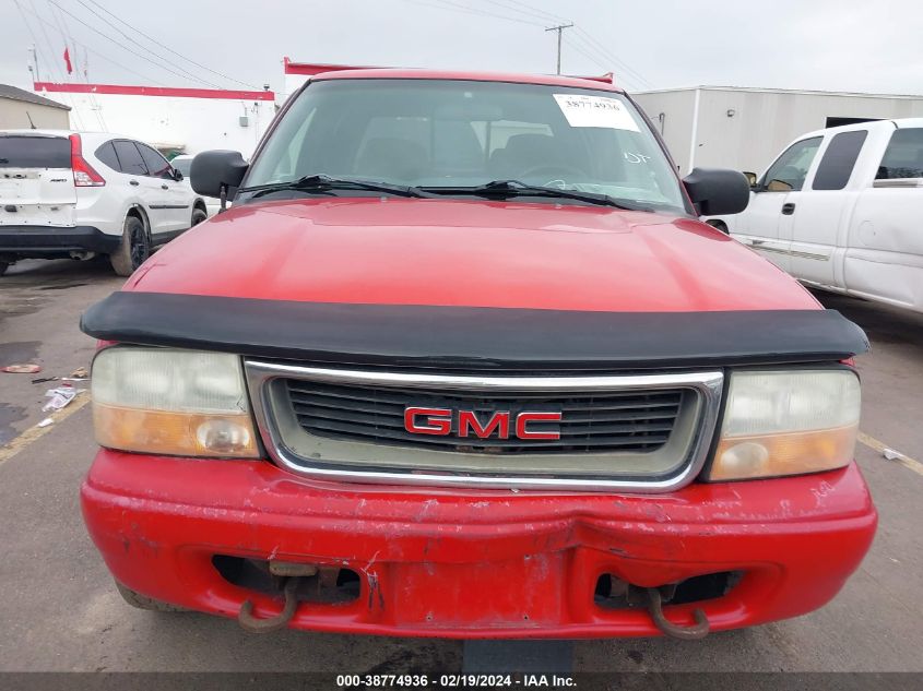 1GTDT13W52K203083 2002 GMC Sonoma Sls