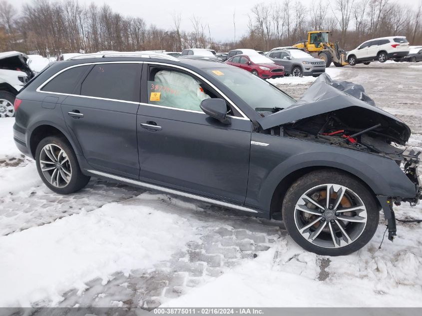 2017 Audi A4 Allroad Prestige VIN: WA19NAF43HA050125 Lot: 38775011