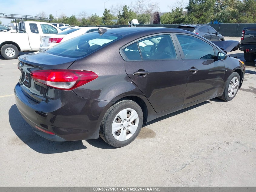 2017 KIA FORTE LX - 3KPFK4A71HE145719
